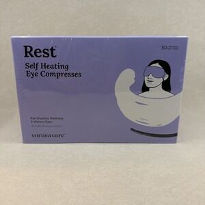Cornea Care Rest Self Heating Mask Warm Compress Dry Eyes Fast Relief 30ct New